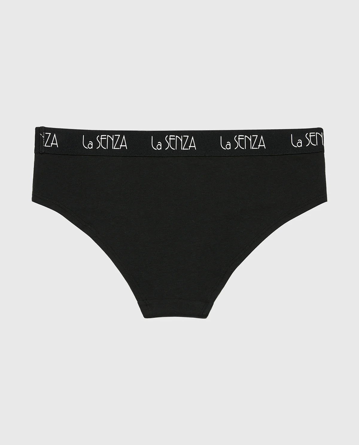 Art Deco Logo Hipster Panty in Tuxedo Black - Image 5