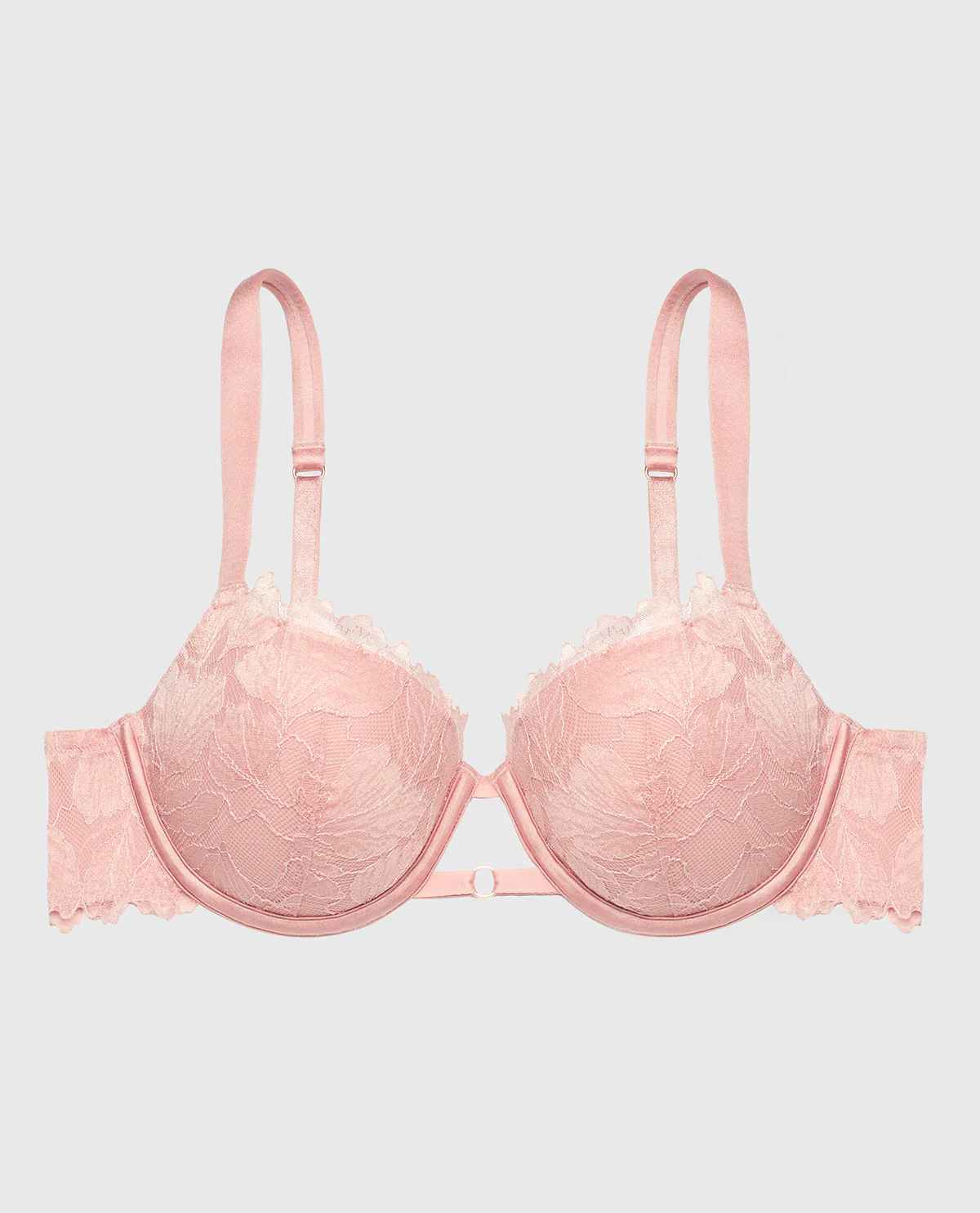 Balconette Bra in Royal Pink - Image 4