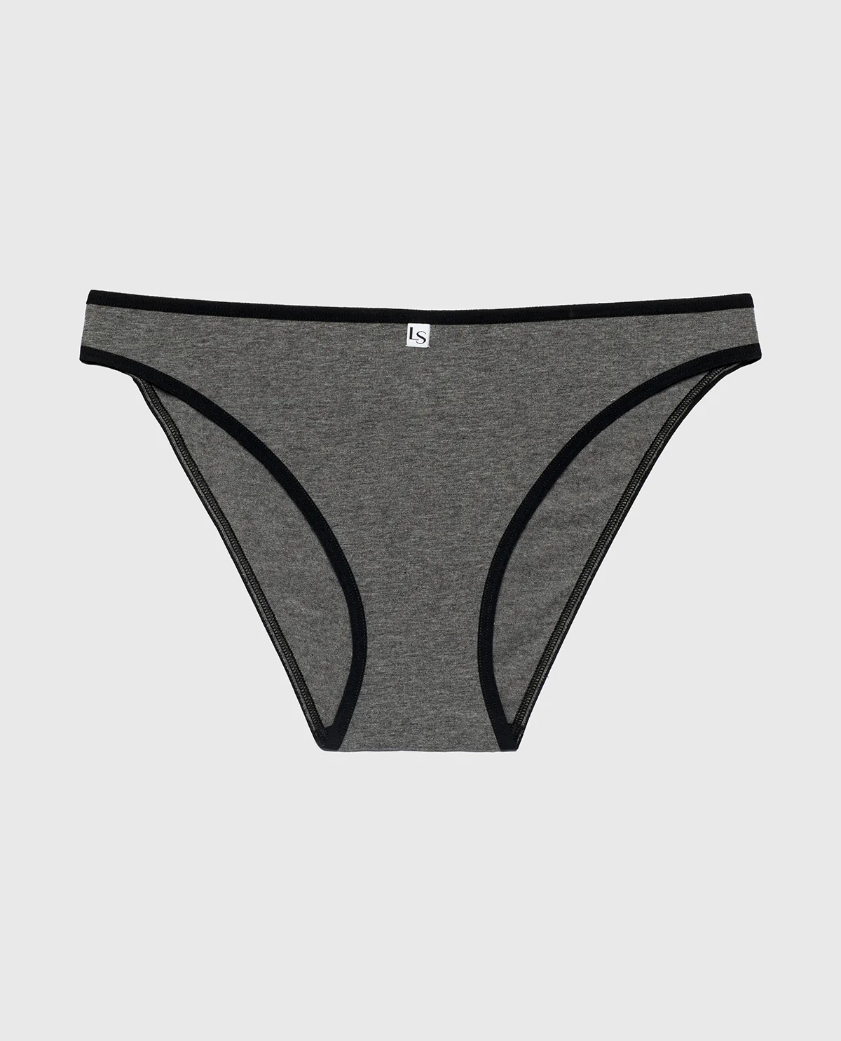 Bikini Panty in Tuxedo Heather - Image 4