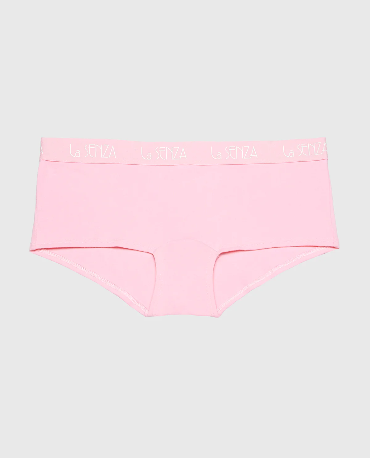 Boyshort Cotton Panty with Art Deco Logo Band in Sweet Dream - Image 4