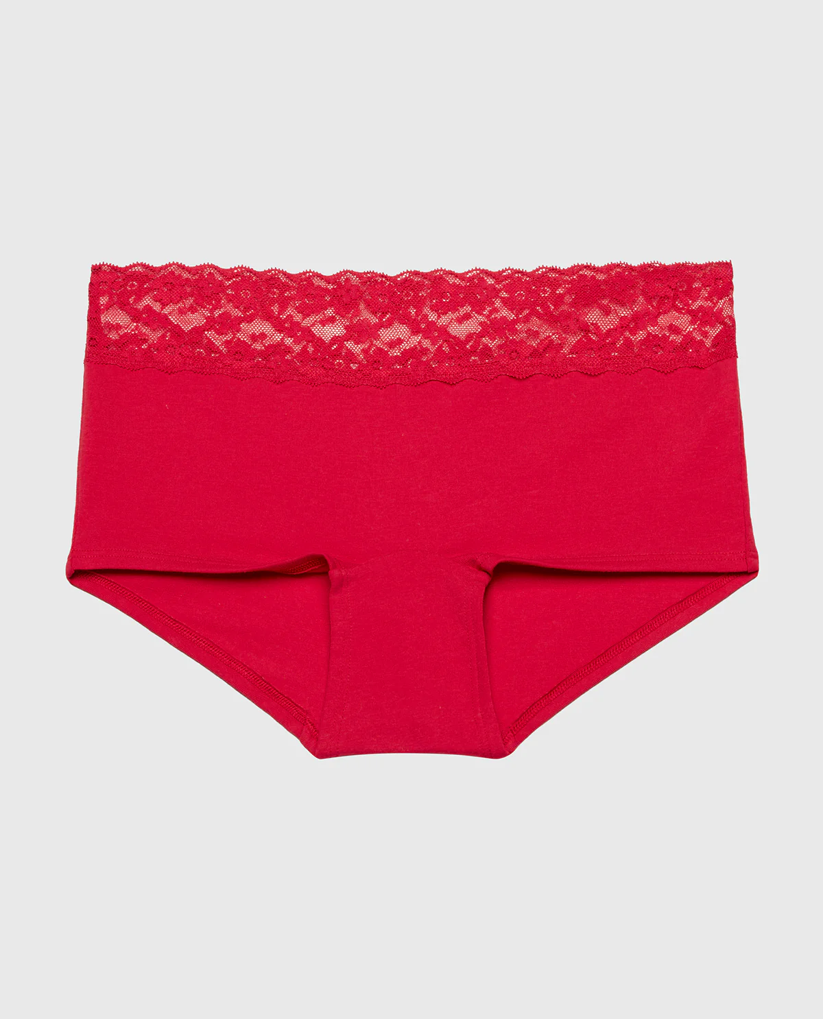 Boyshort Panty in Crimson - Image 4