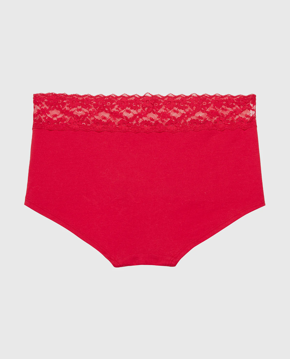 Boyshort Panty in Crimson - Image 5