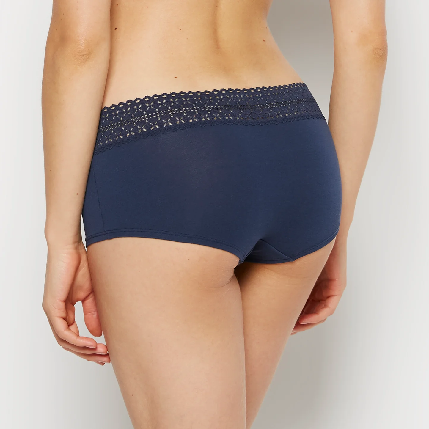 Boyshort Panty in Dark Navy - Image 3