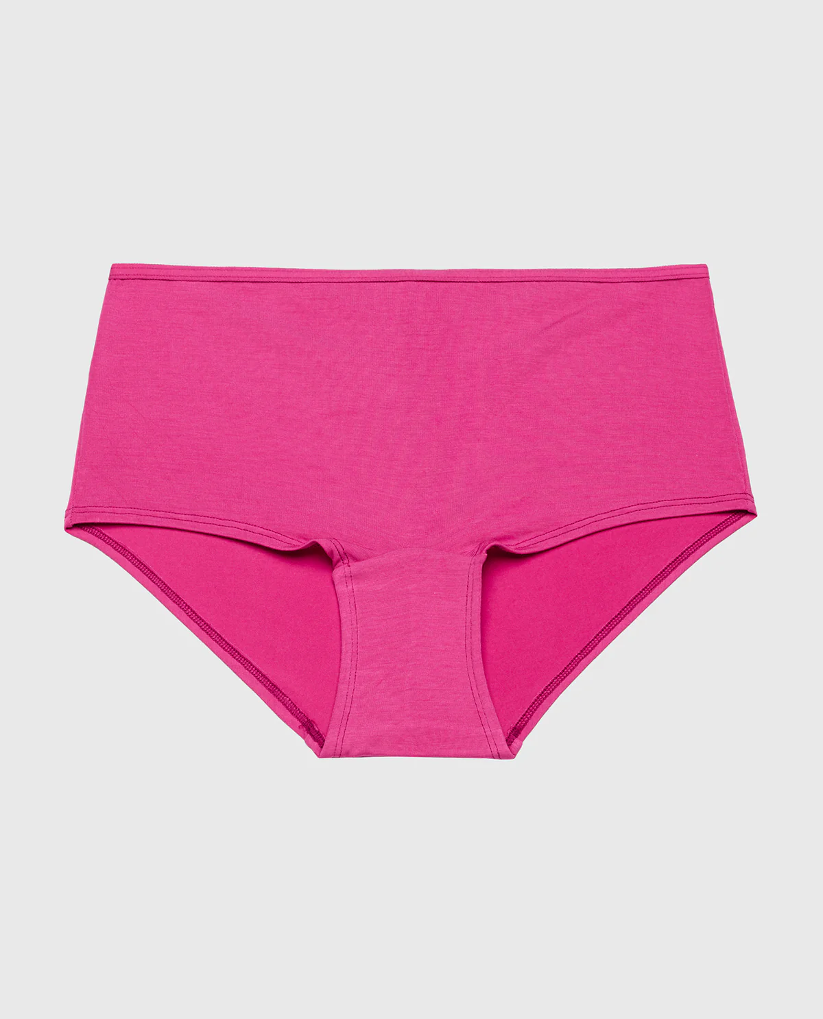 Boyshort Panty in Fuchsia Red - Image 4
