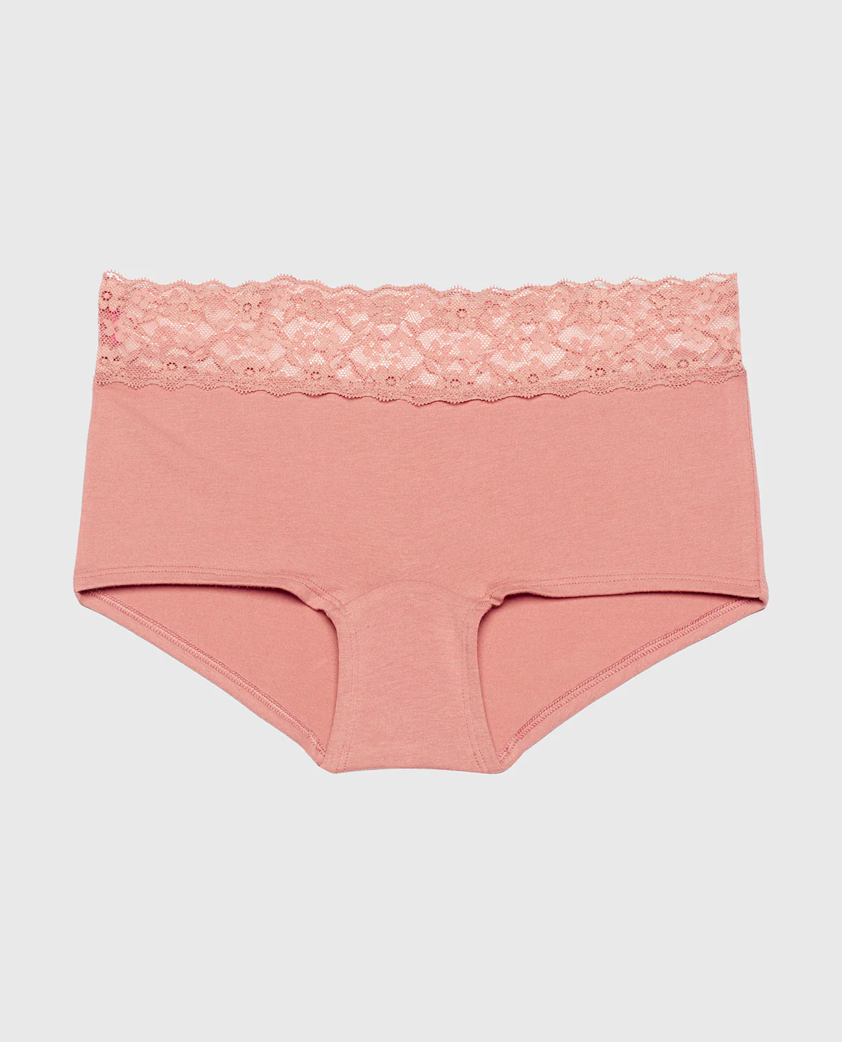 Boyshort Panty in Old Rose - Image 4