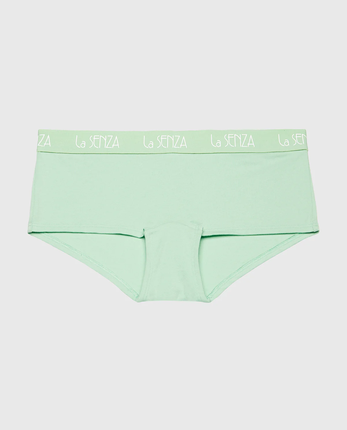 Boyshort Panty with  Art Deco Logo in Hemlock - Image 4