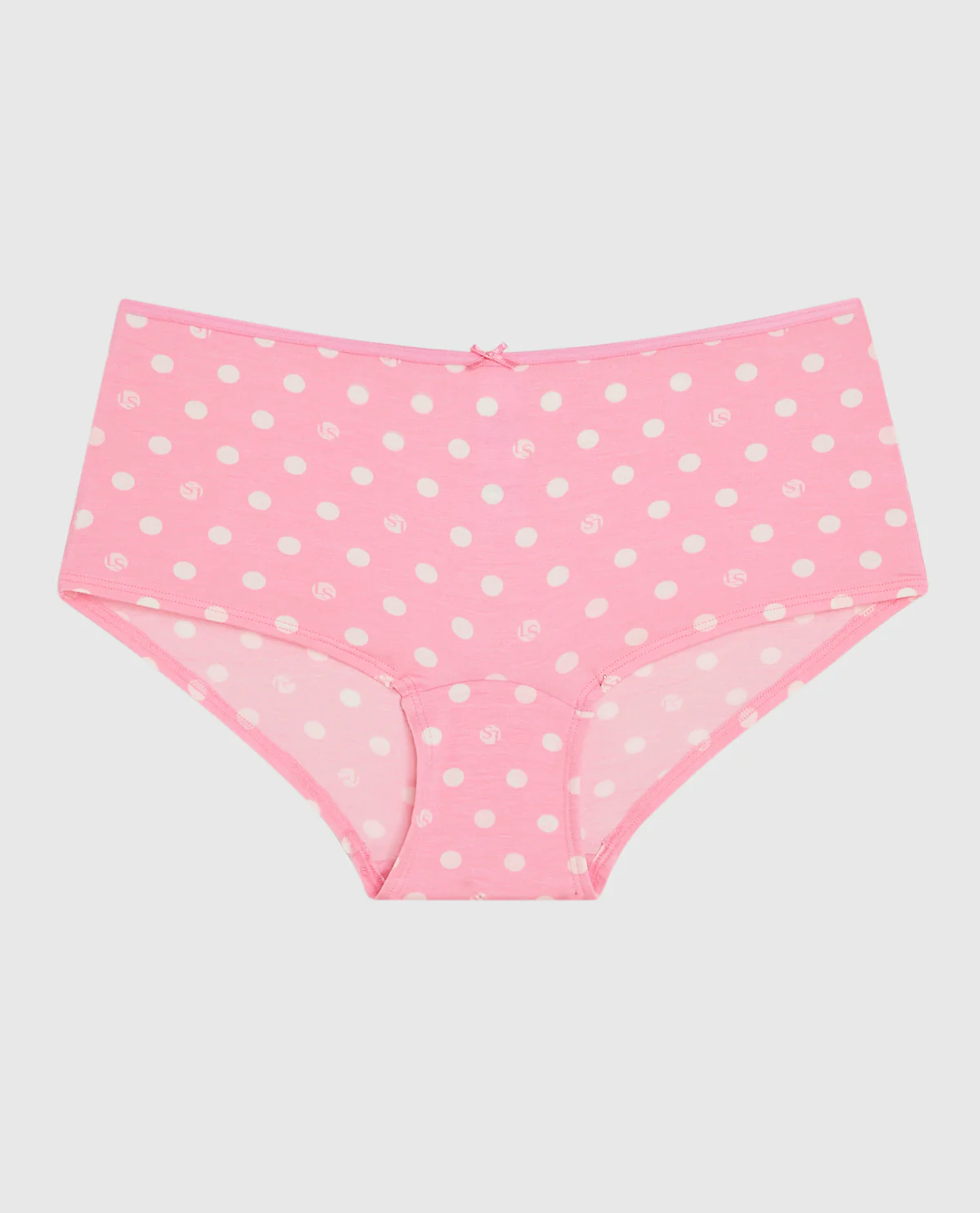 Boyshort Panty with Bow in LS Dot - Image 4
