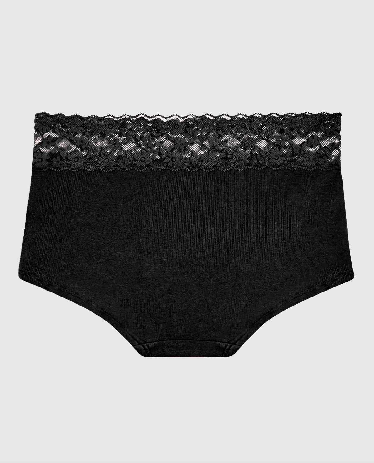 Boyshort Panty with Lace Trim - Image 2