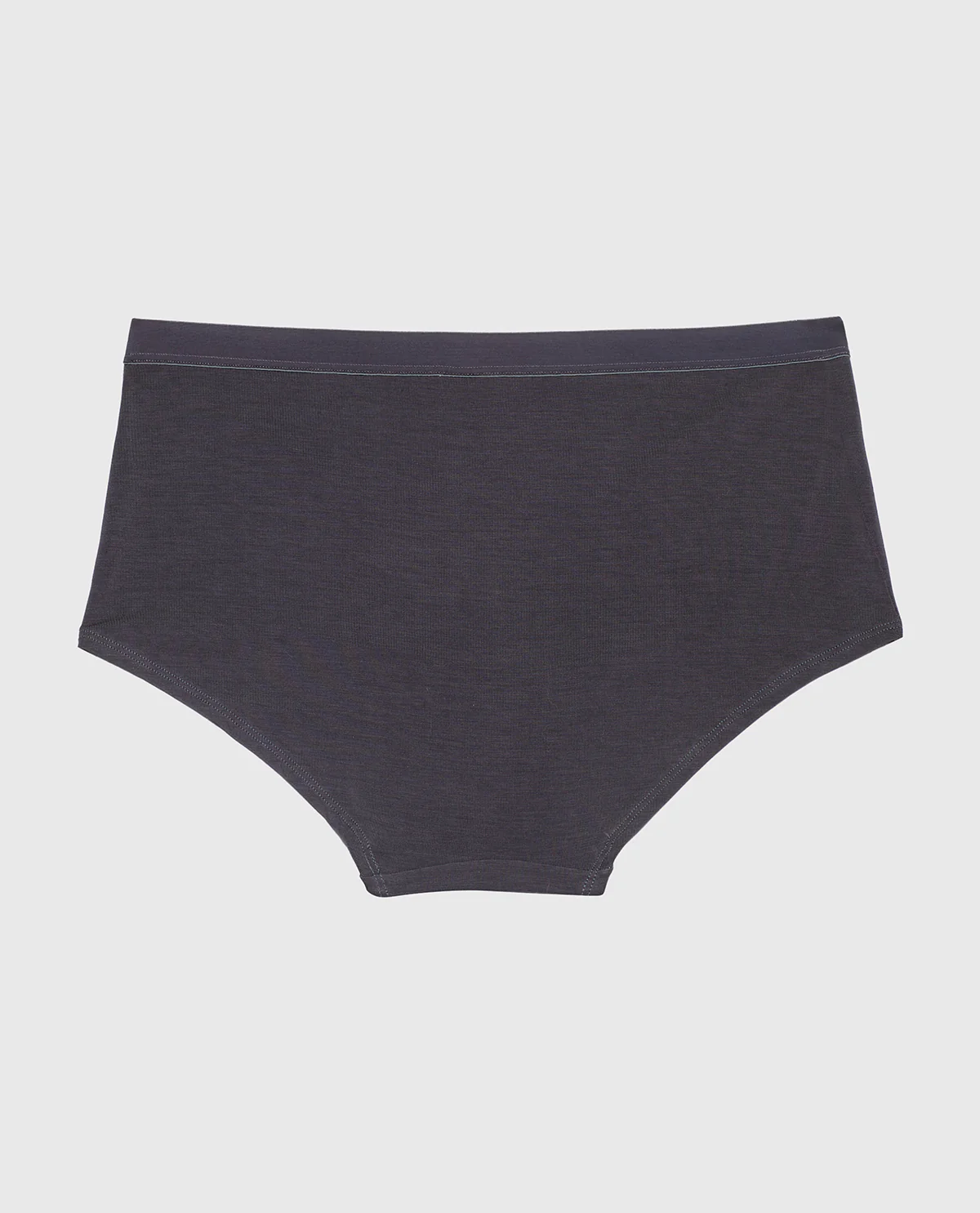 Boyshort Panty With Vanishing Trim in Ebony - Image 5
