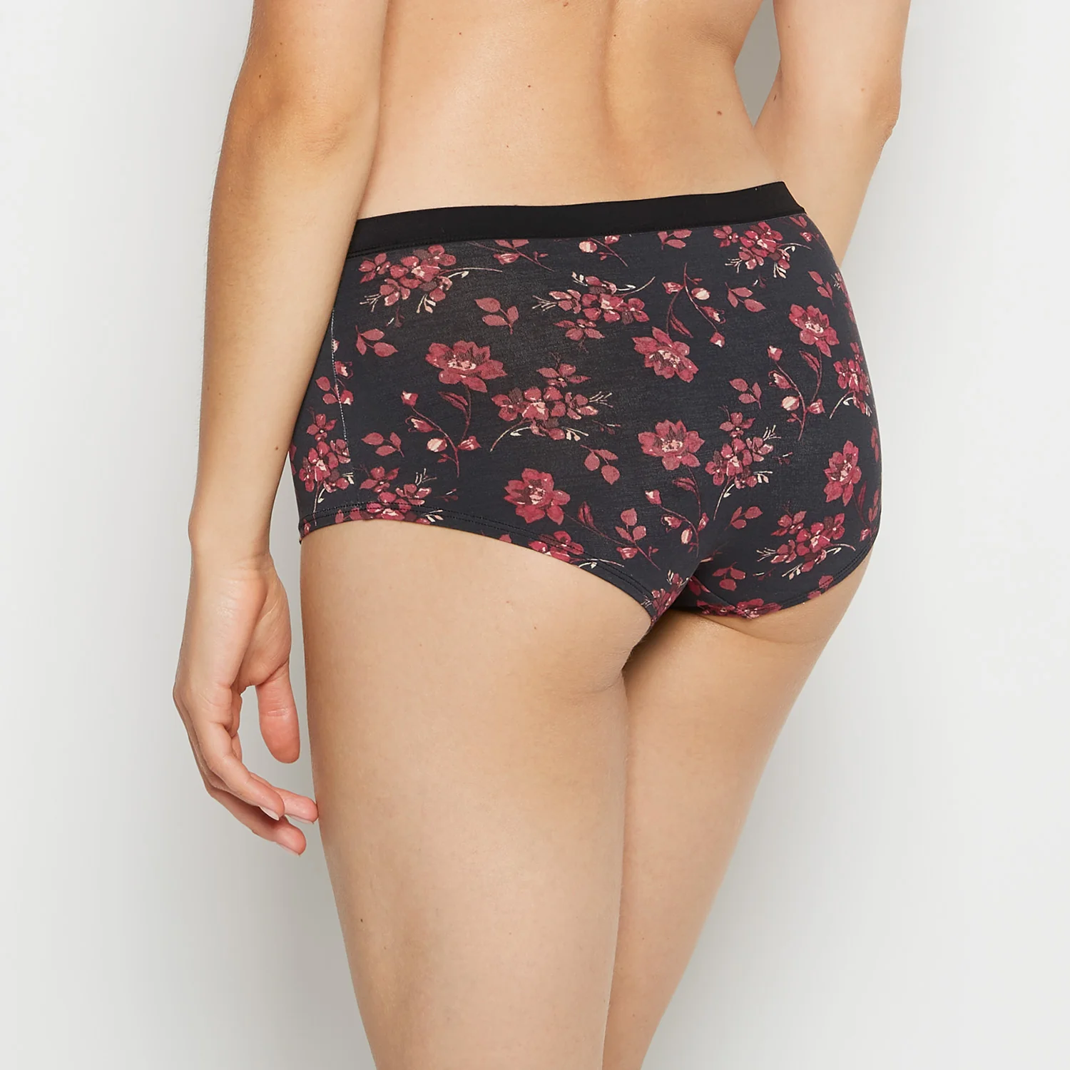 Boyshort Panty With Vanishing Trim in Goddess Floral - Image 3