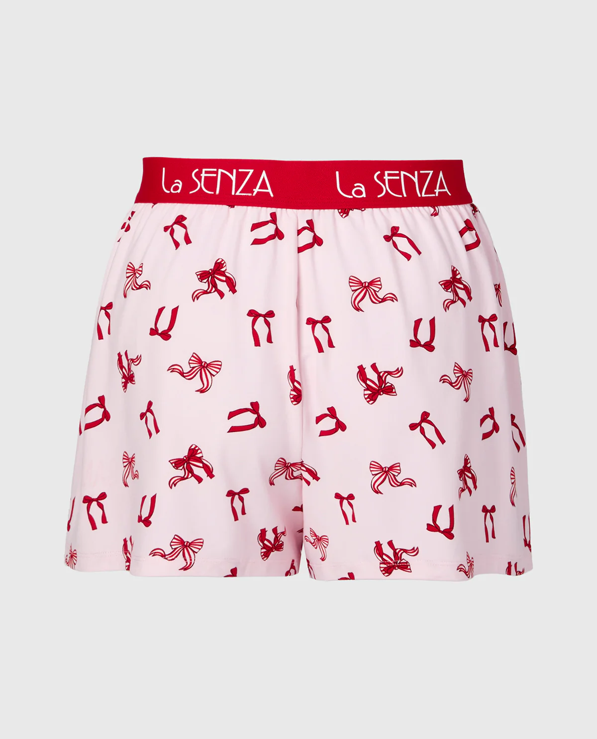 Brush Jersey Shorts with art deco logo in Big Sweet Bows - Image 5