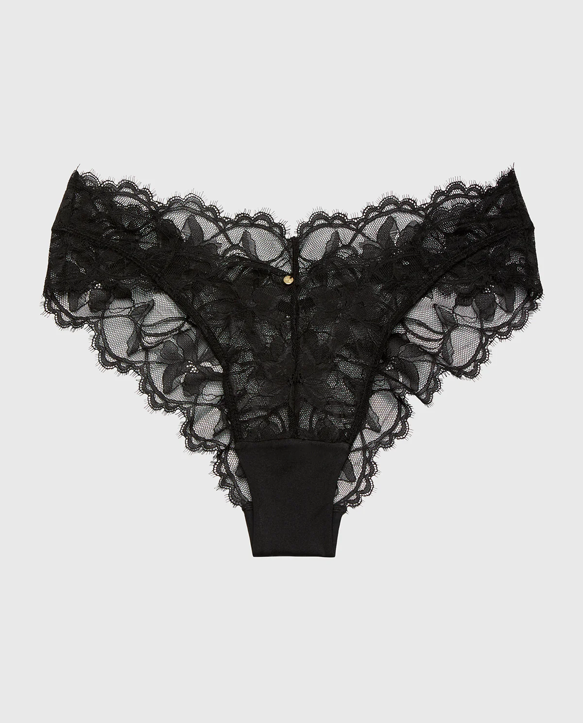 Cheeky Panty in Afterglow Lace in Tuexdo Black - Image 4