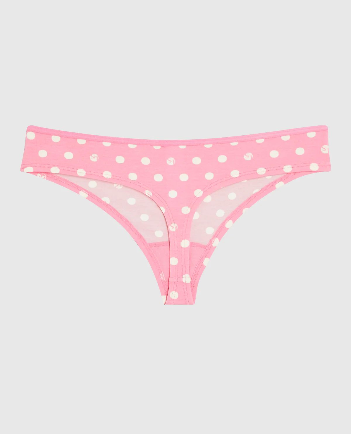 Thong Panty with Bow in LS Dot - Image 5