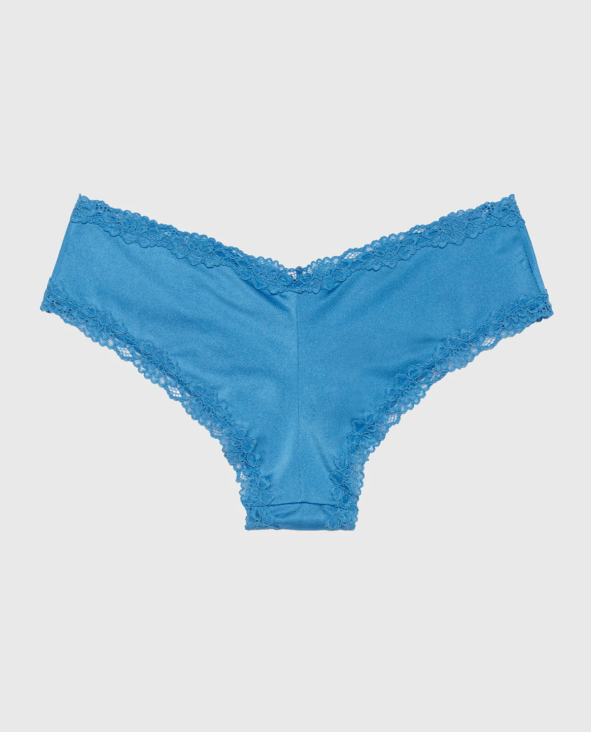 Cheeky Panty with Lace Trim in Pacific Coast - Image 5