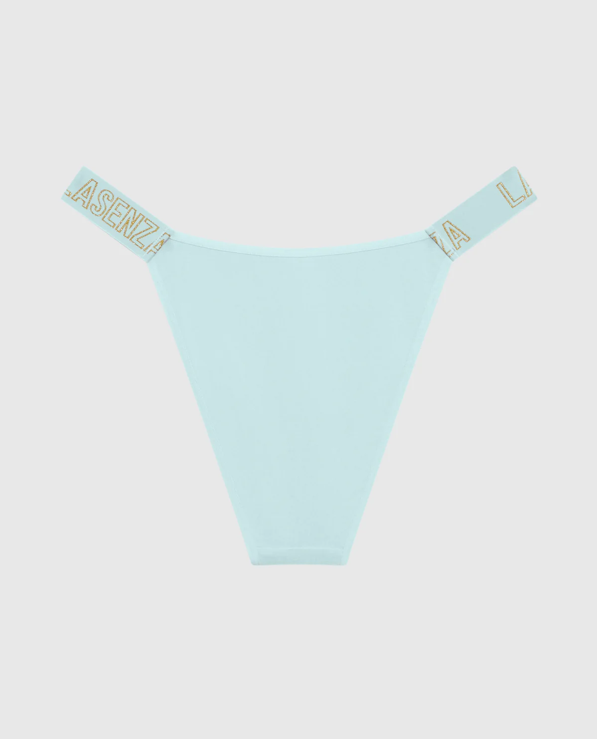 Cheeky Panty with Logo Band in Vista Blue - Image 2