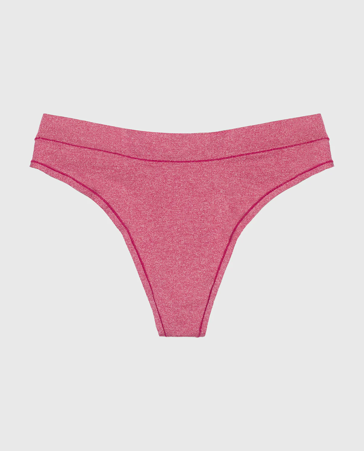 Comfort Thong Panty in Electic Rouge - Image 4