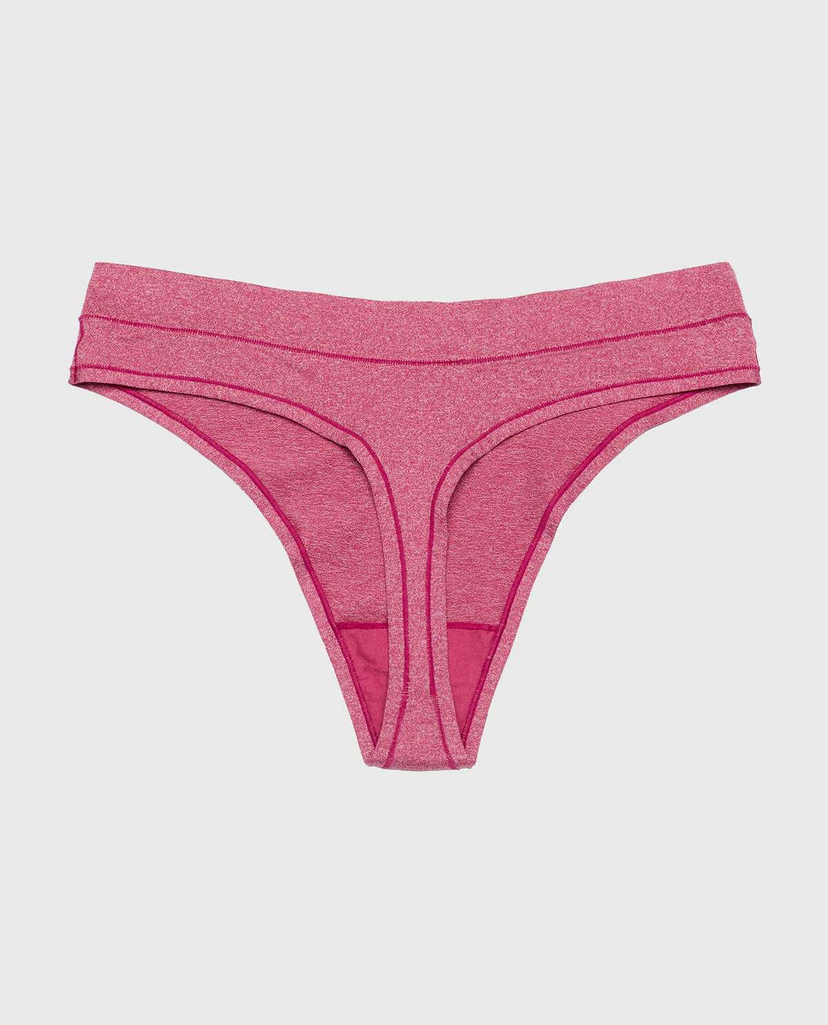 Comfort Thong Panty in Electic Rouge - Image 5