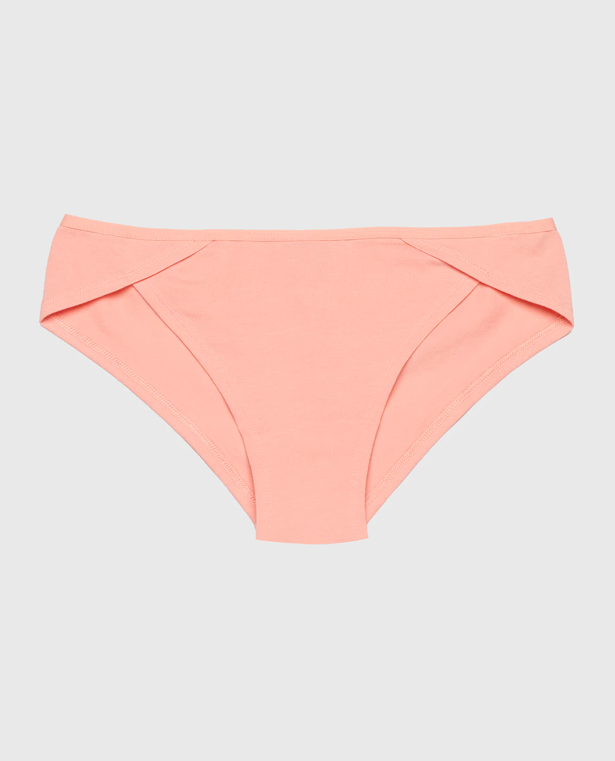 Cotton Cheeky Panty in Peach Fizz - Image 4