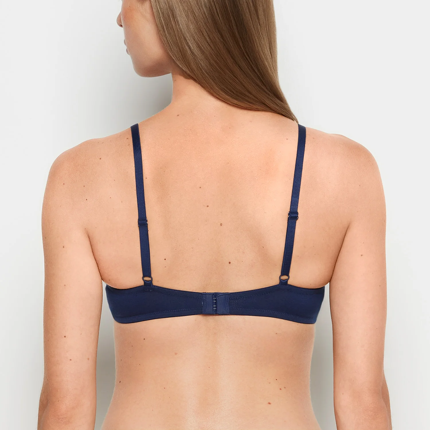 Cotton Push Up Bra in Ocean Cavern - Image 3