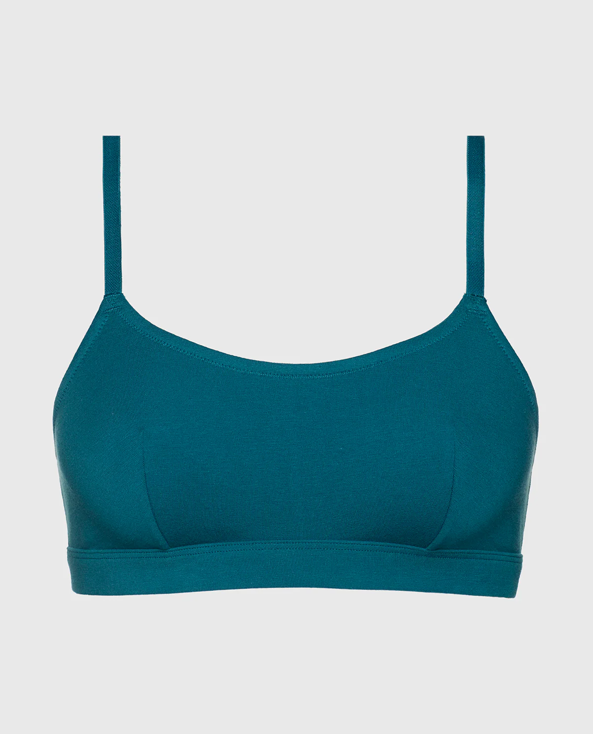 Cotton Scoop Bralette in Exotic Nights - Image 4