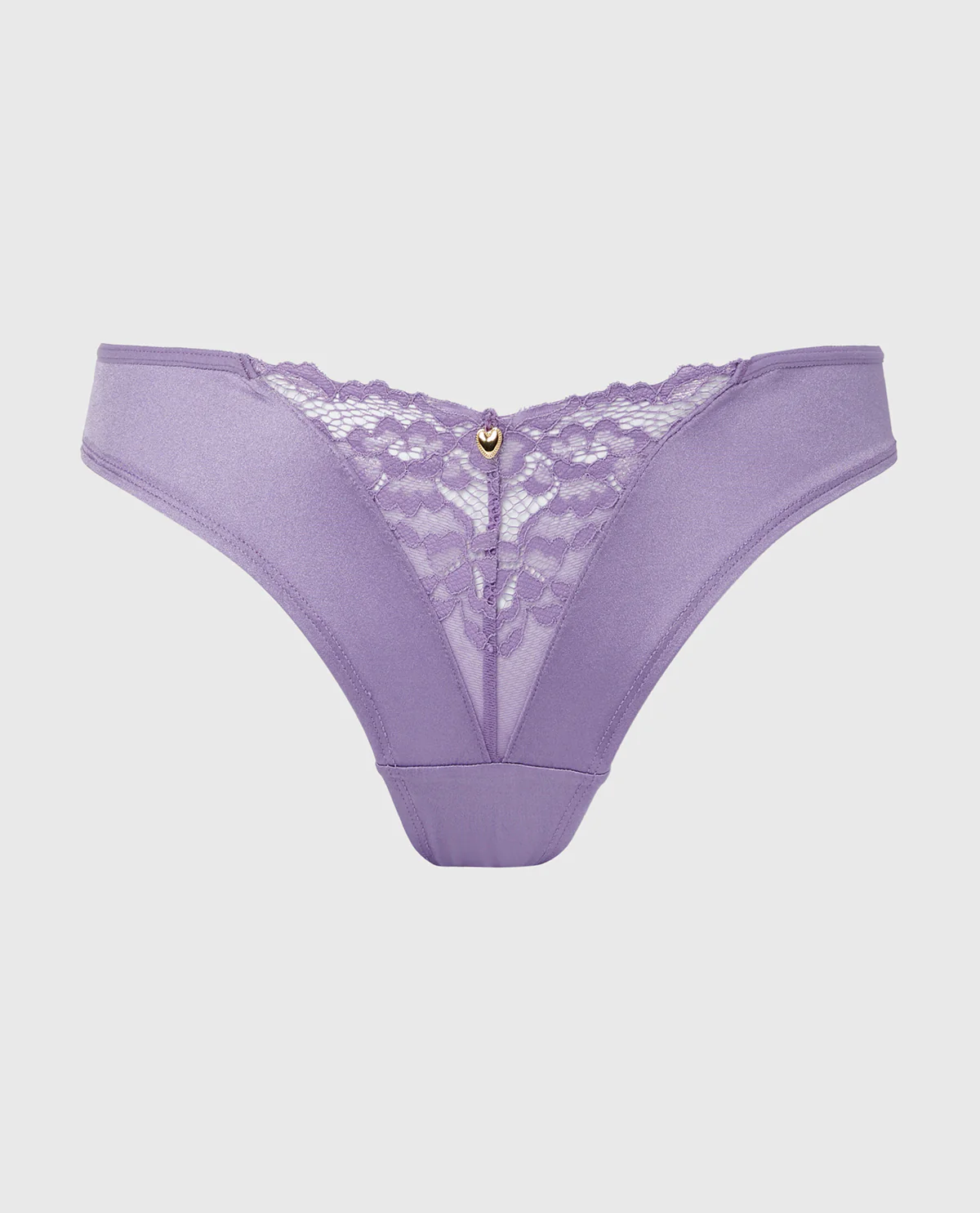 Diva Mini Cheeky Panty with Romantic Lace in Purple Haze - Image 4