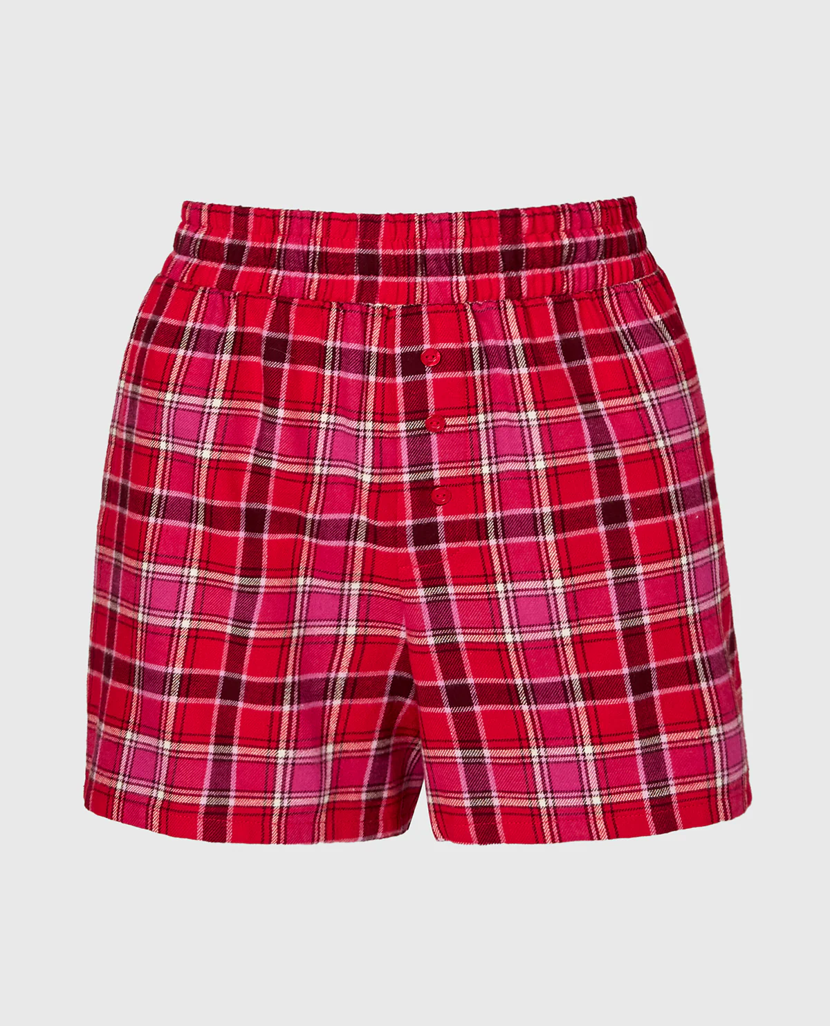 Flannel Boxer Short in Montreal Plaid - Image 4