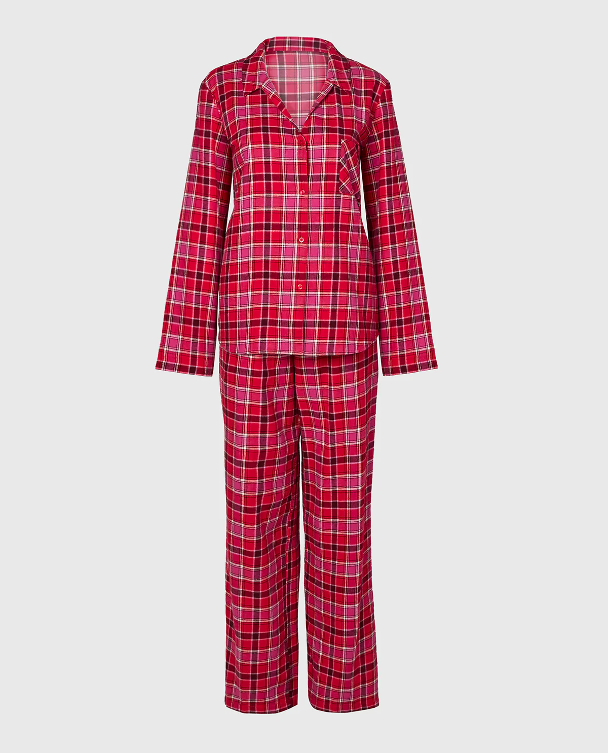 Flannel Sleep Set in Montreal Plaid - Image 5