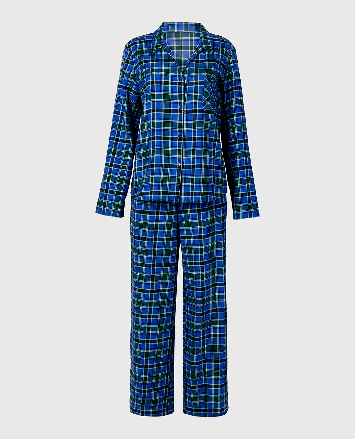 Flannel Sleep Set in Montreal Plaid - Image 5