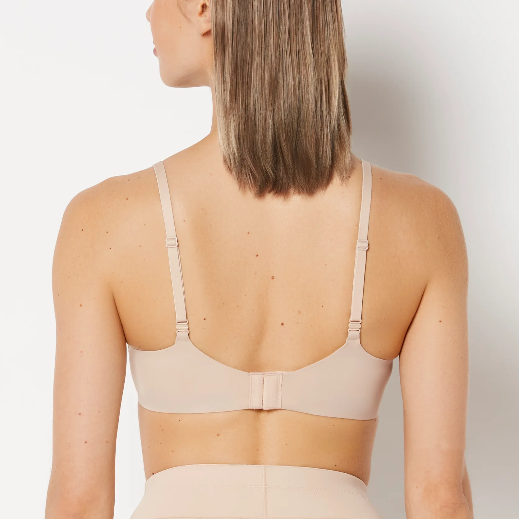 Full Coverage Lightly Lined Bra in Rosetan - Image 3