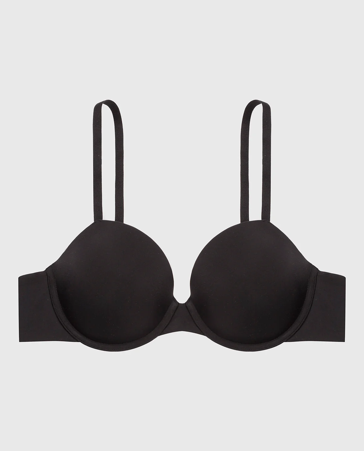 Full Coverage Lightly Lined Bra in Tuxedo Black - Image 5