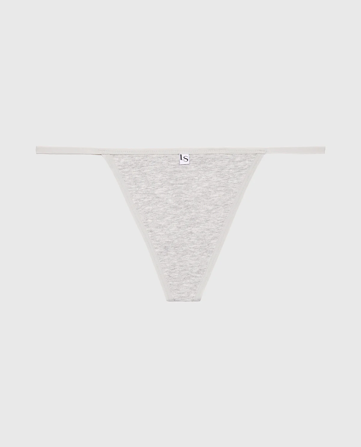 G-String Panty in Cool Gray Heather - Image 4