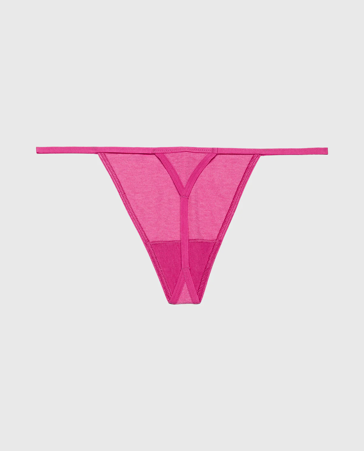 G-String Panty in Fuchsia Red Heather - Image 5