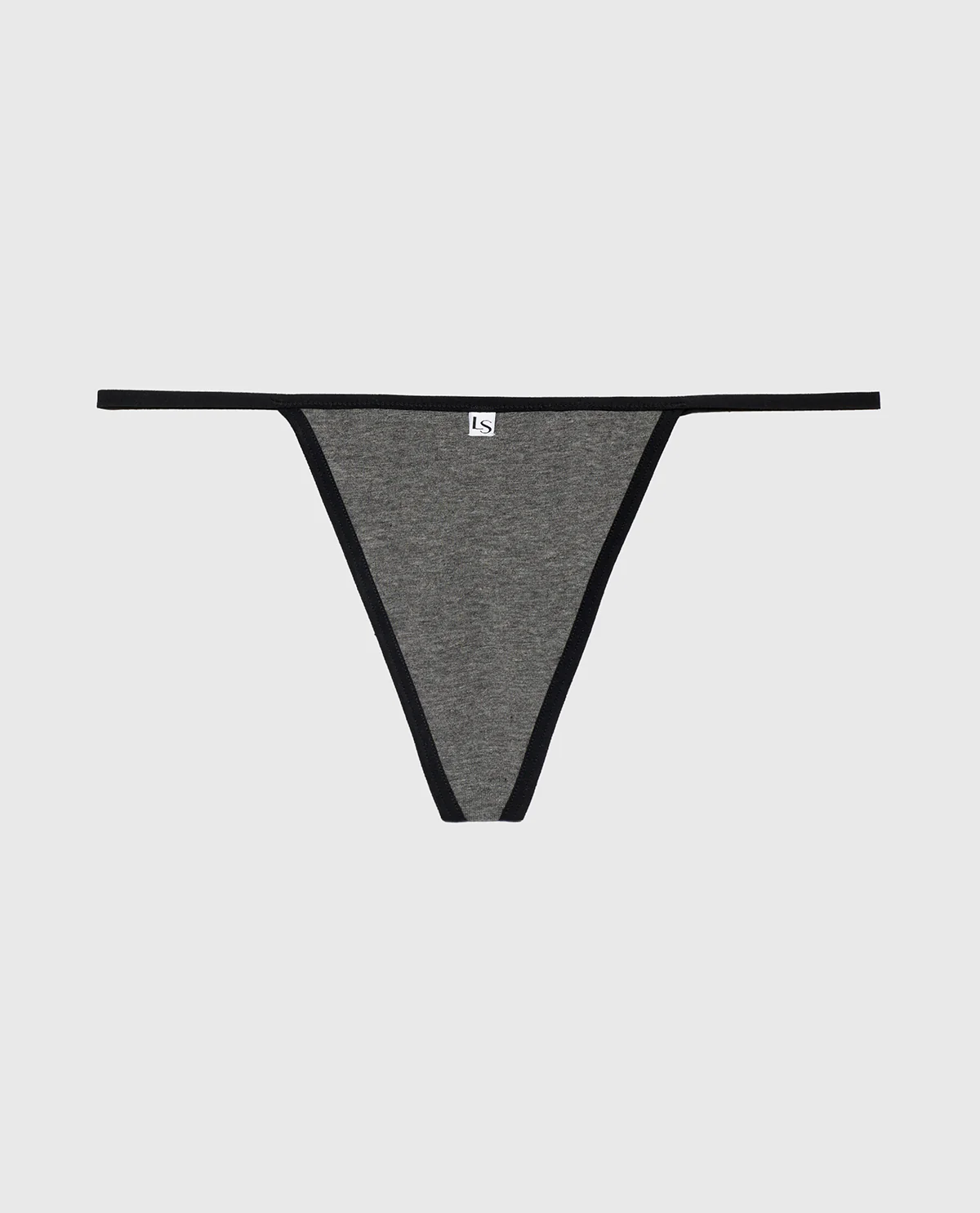G-String Panty in Tuxedo Heather - Image 4
