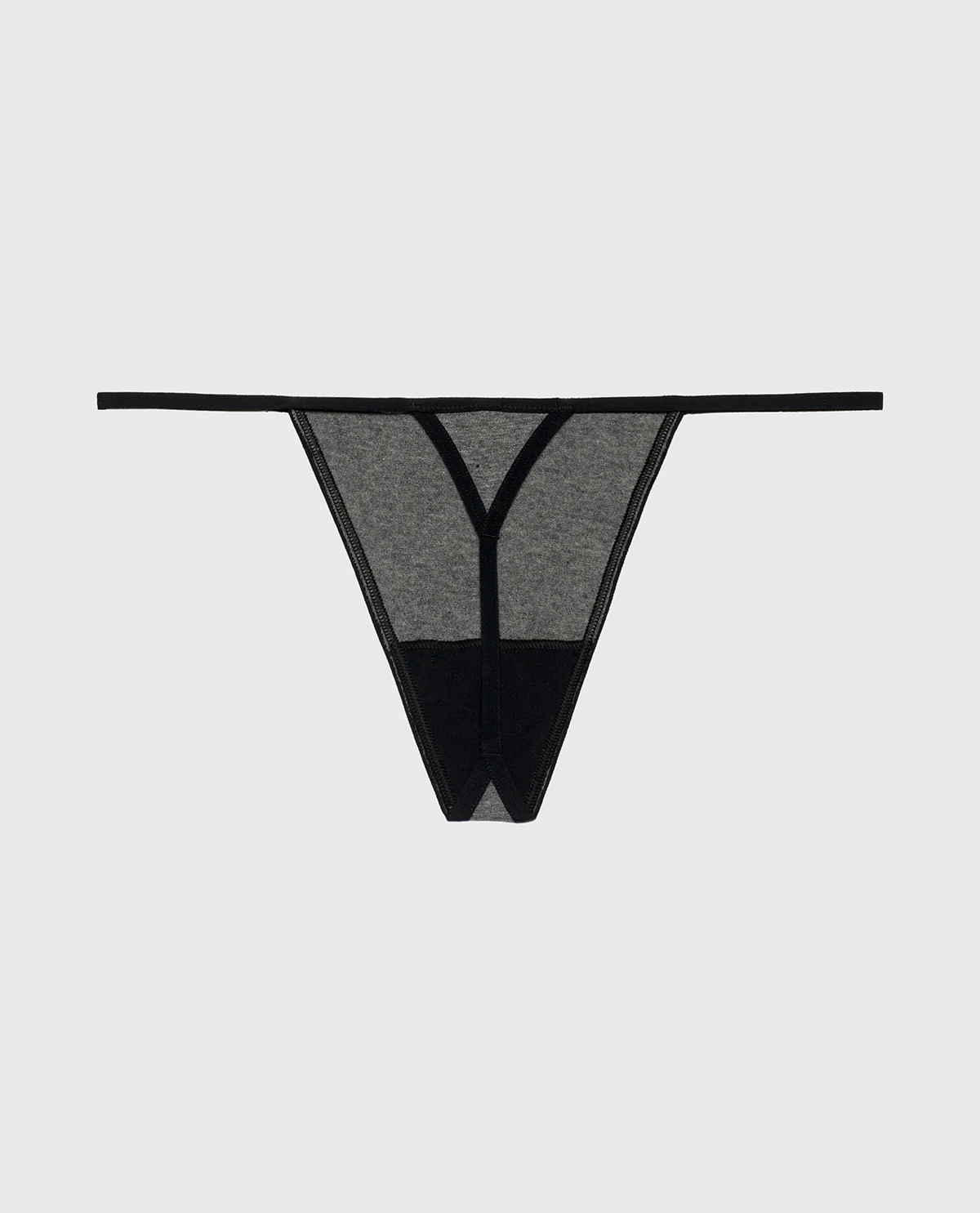 G-String Panty in Tuxedo Heather - Image 5