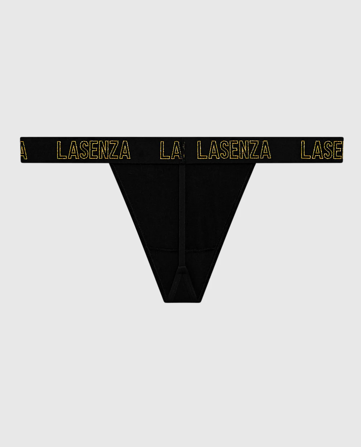G-String Panty with Logo Band in Smoulder Black - Image 5