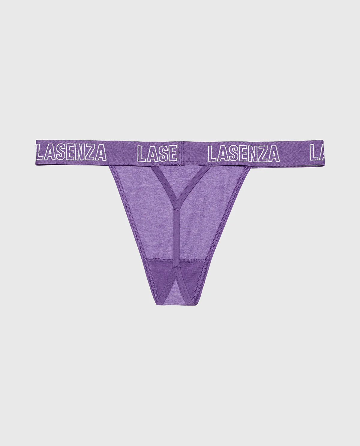 G-String Panty with Logo in Purple Opulence Heather - Image 5