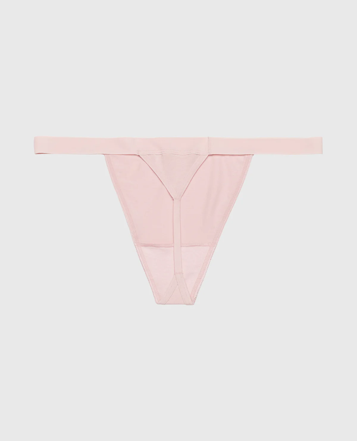 G-String Panty with Vanishing Trim in Iced Lilac - Image 5