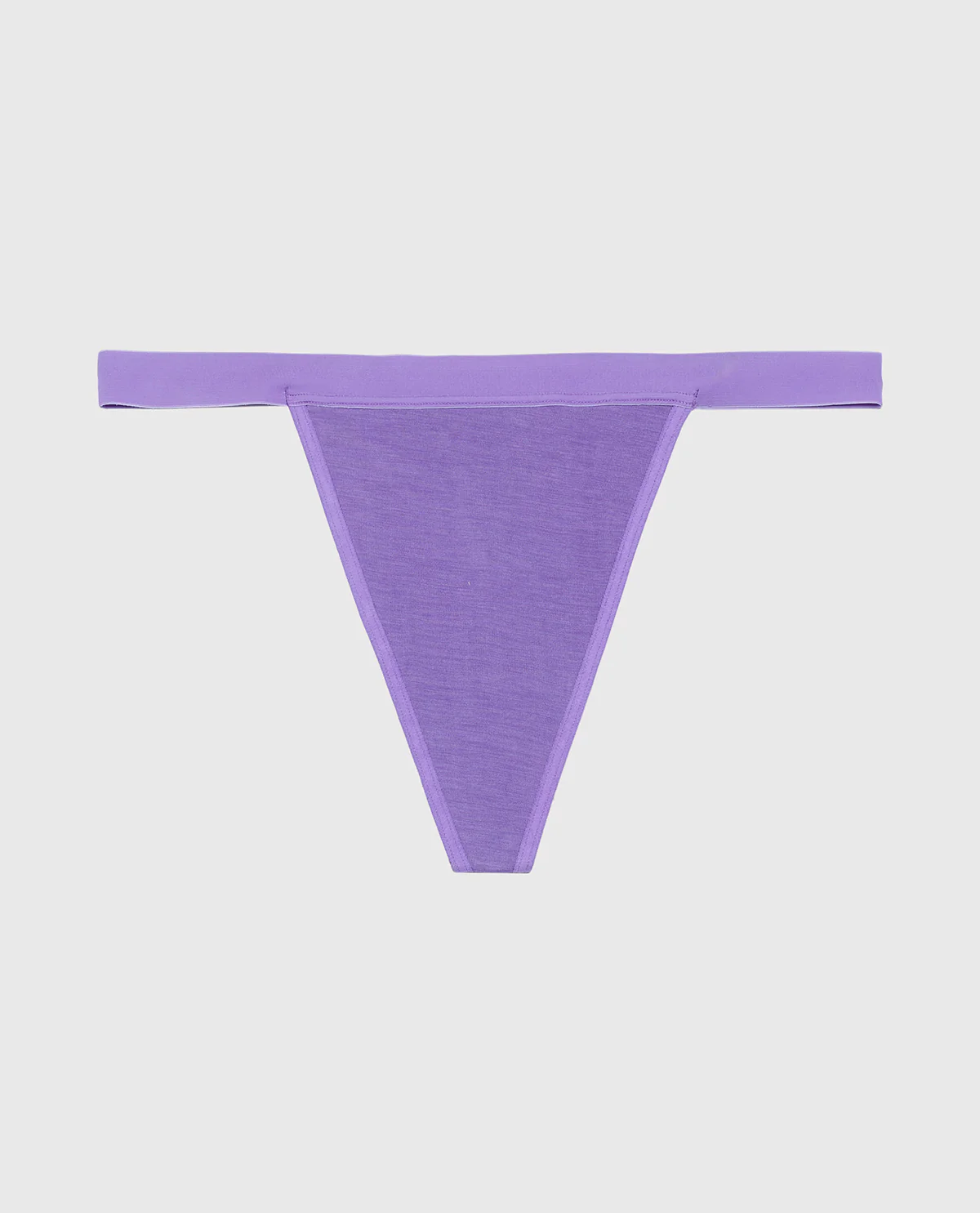 G-String Panty With Vanishing Trim in Purple Opulence - Image 4