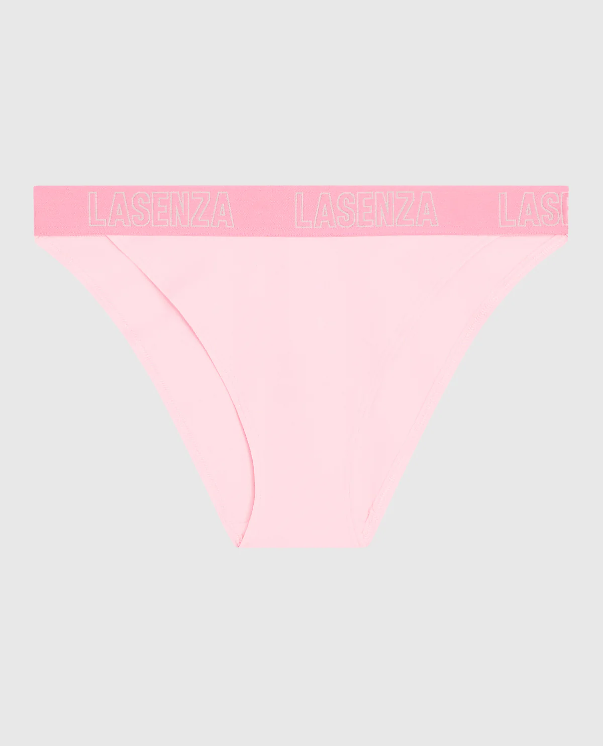 High Leg Cheeky Panty with Logo in Pink
