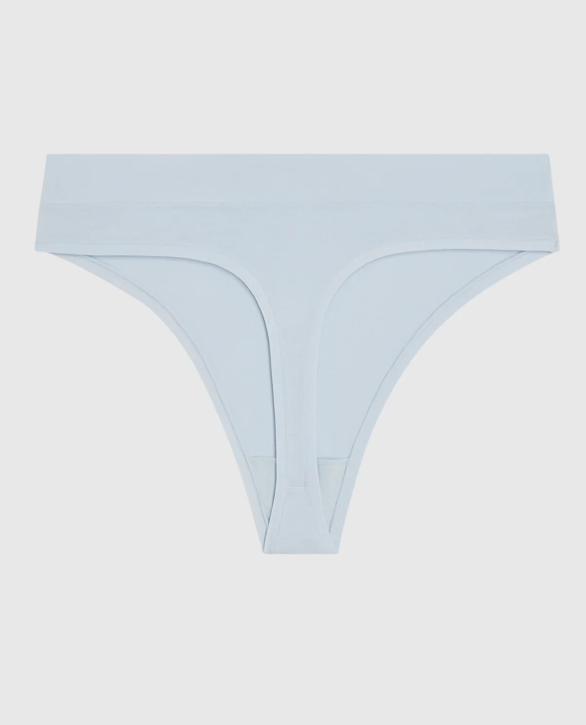 High Leg Thong Panty in Vista Blue - Image 5