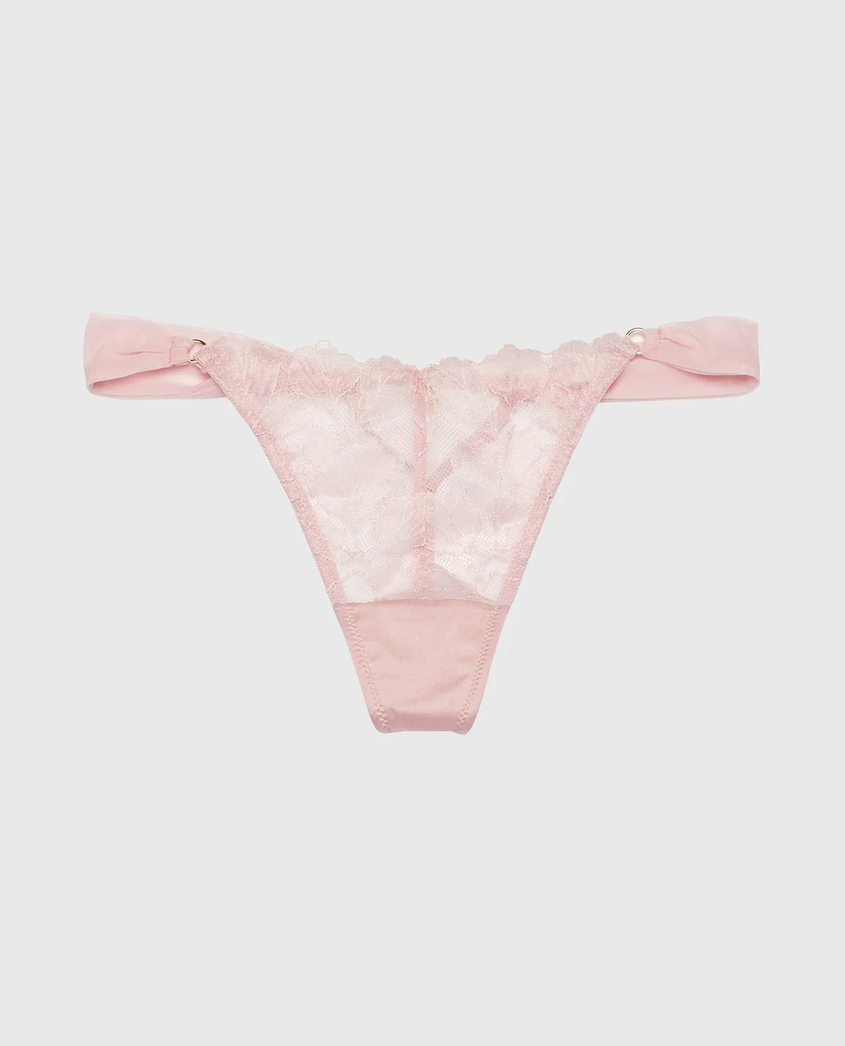 High Leg G-String Panty in Iced Lilac - Image 4