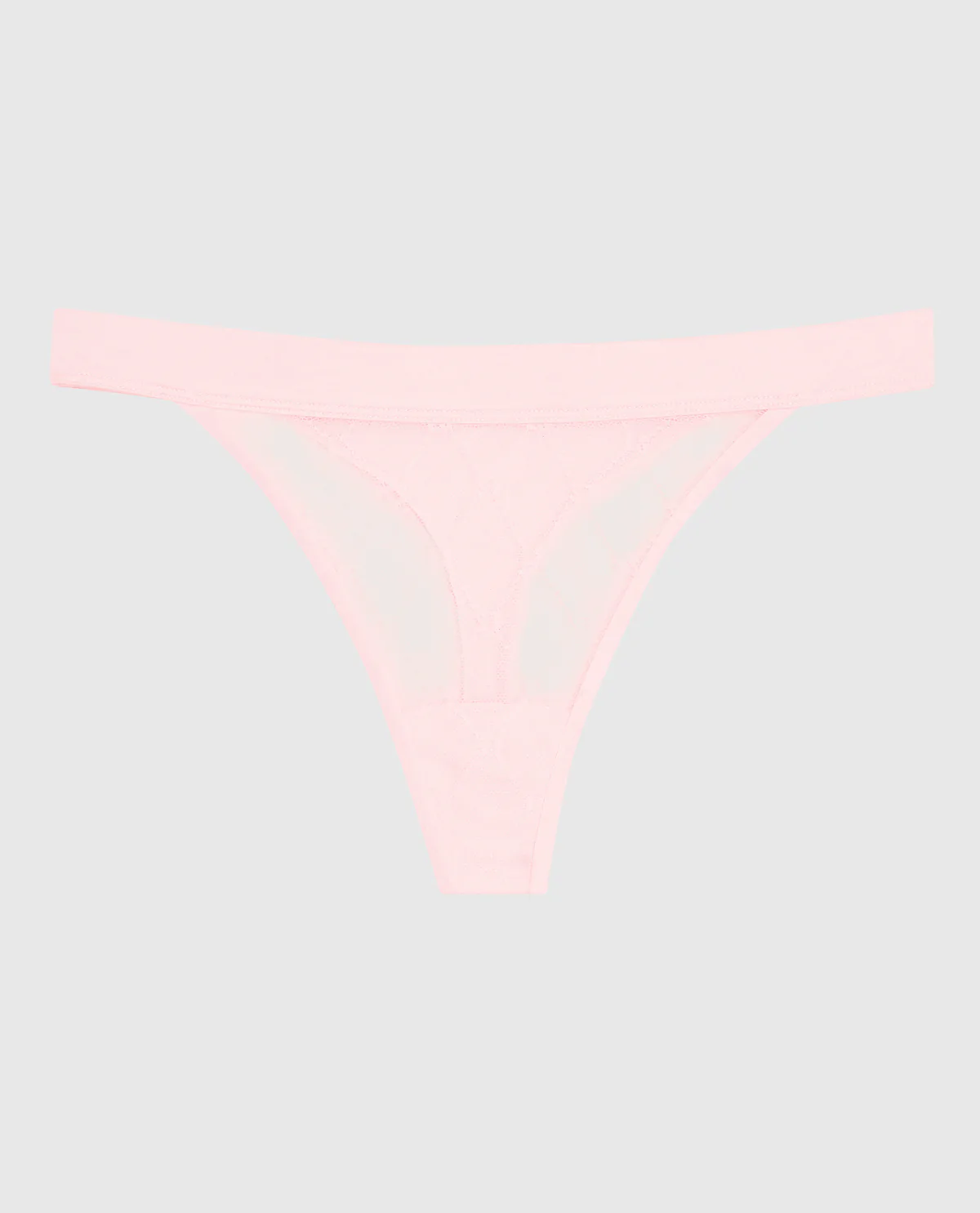 High Leg Medium Rise Thong Panty