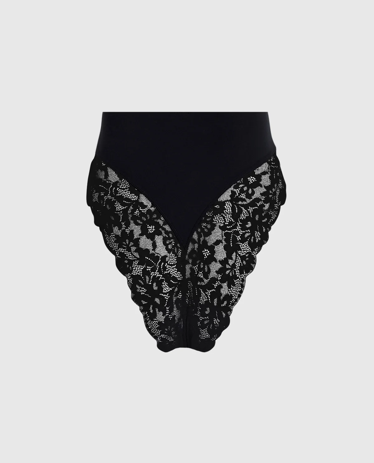 High Waist Smoothing Cheeky Panty in Black - Image 2