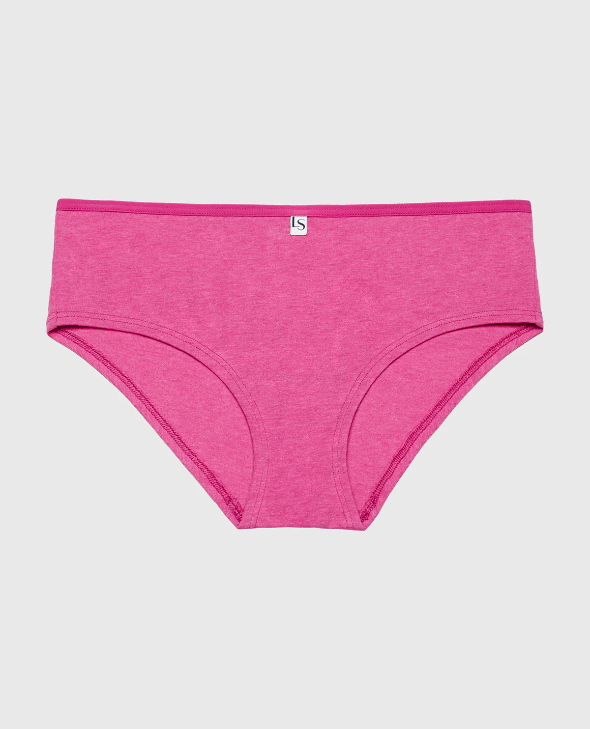Hipster Panty in Fuchsia Red Heather - Image 4