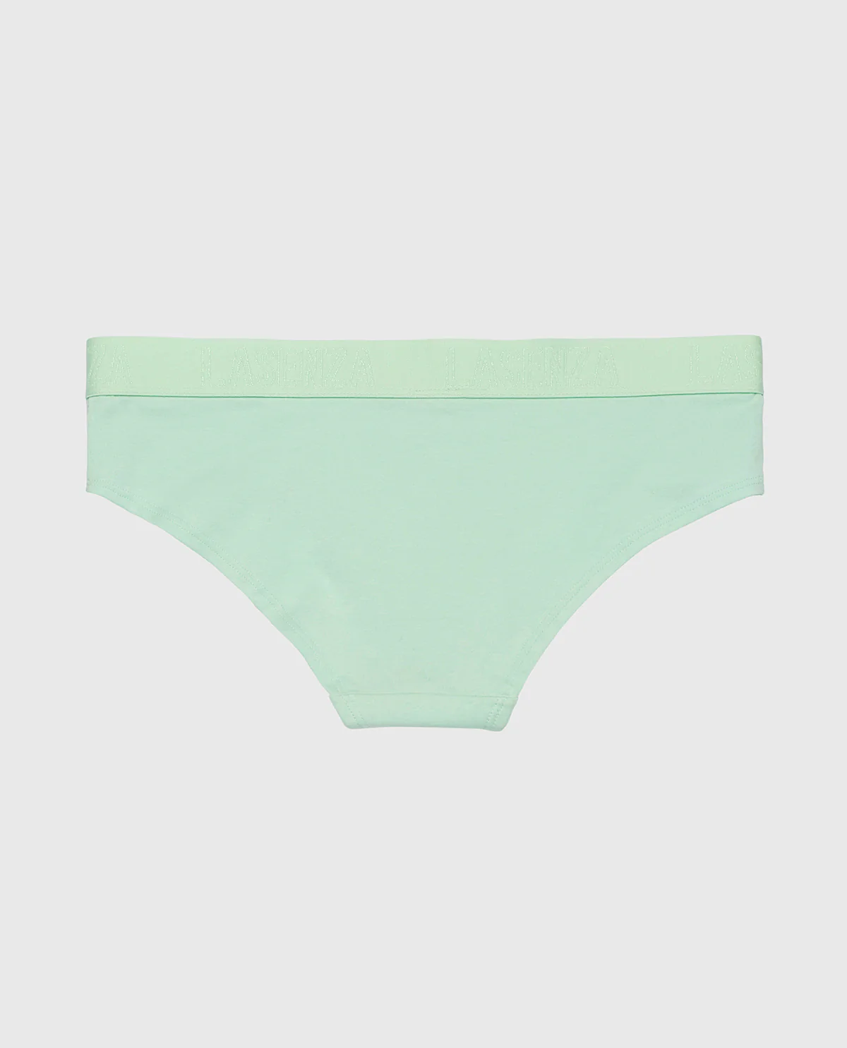 Hipster Panty with Logo Band in Mist Green - Image 5