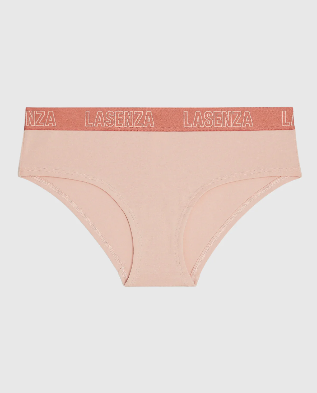 Hipster Panty with Logo in Peaceful Peach - Image 4