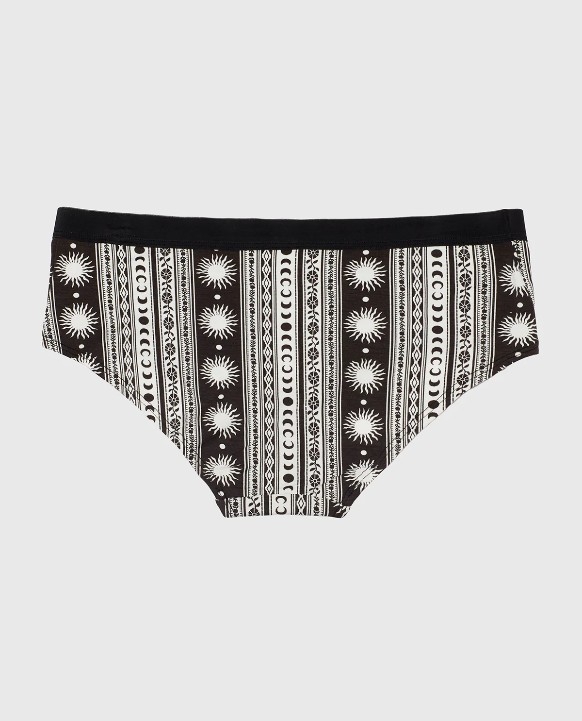 Hipster Panty with Vanishing Trim in Boho Stripe - Image 5