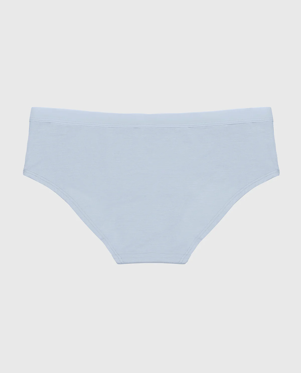 Hipster Panty with Vanishing Trim in Subdued Blue - Image 5