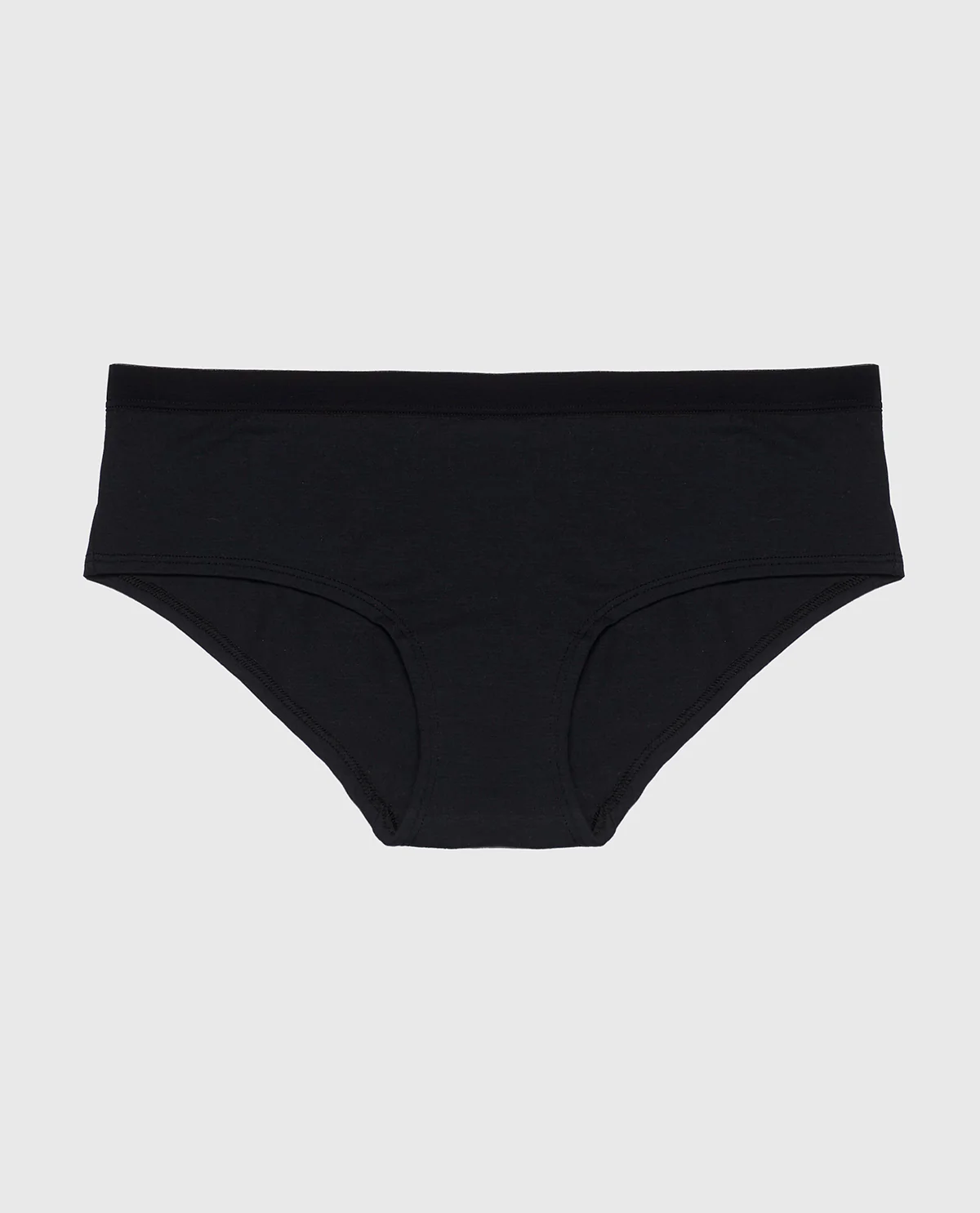 Hipster Panty with Vanishing Trim in Tuxedo Black - Image 4