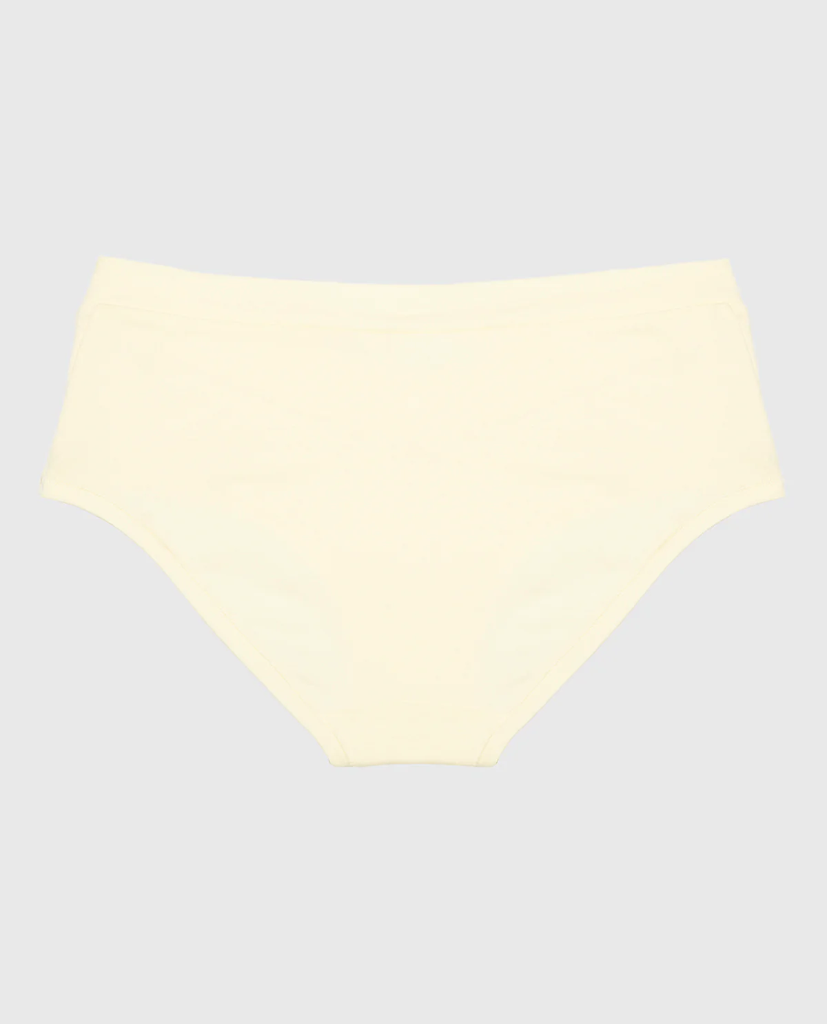 Hipster Wide Waist Cotton Panty In Lemon Icing - Image 5